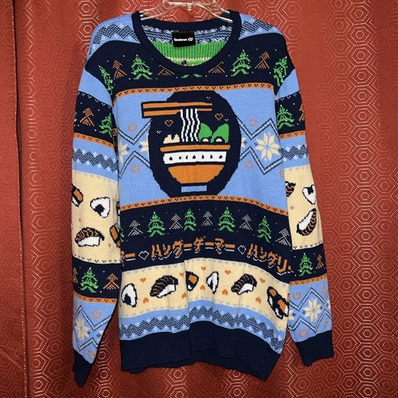 Geeknet Other - Geeknet Hungry Gamer Holiday Men's Sweater‎ 2XL
